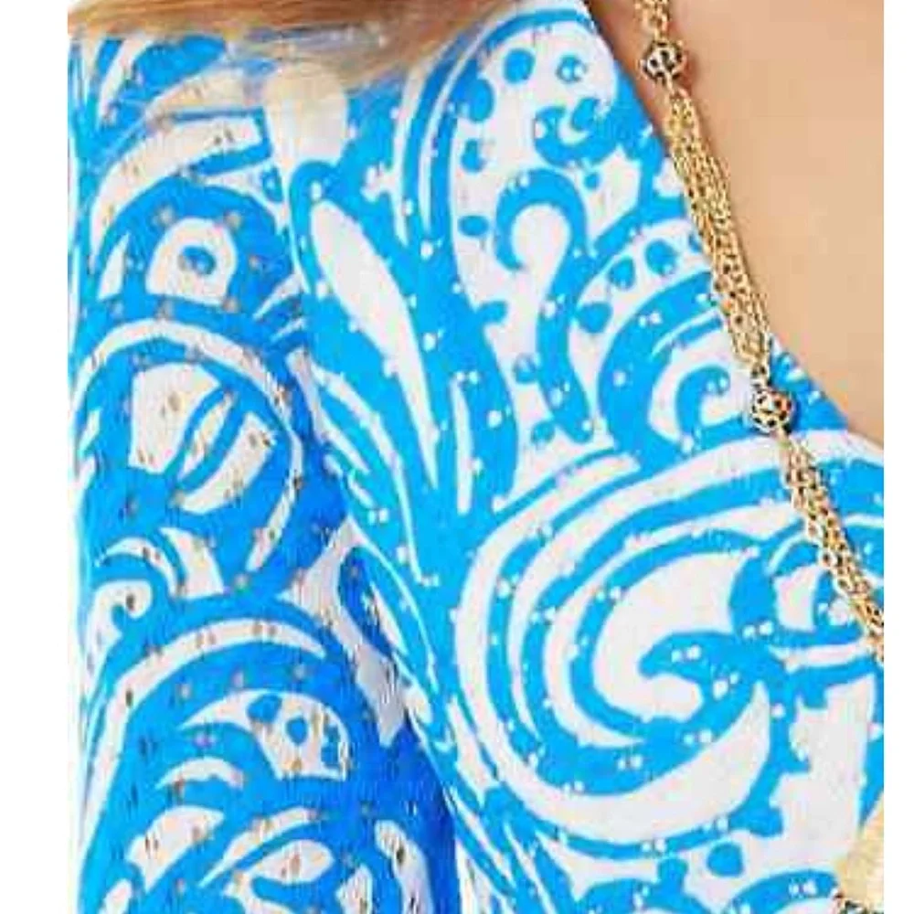 Lilly Pulitzer Jade Dress - Resort White Current Affairs - Picture 7 of 11